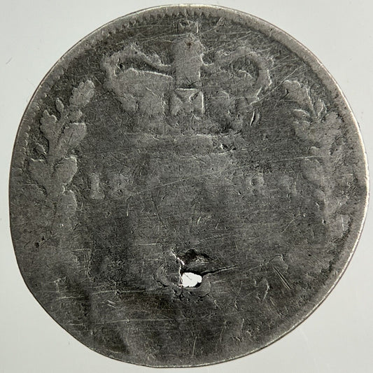 1884 Victoria Threepence Silver Coin | Collectable Grade