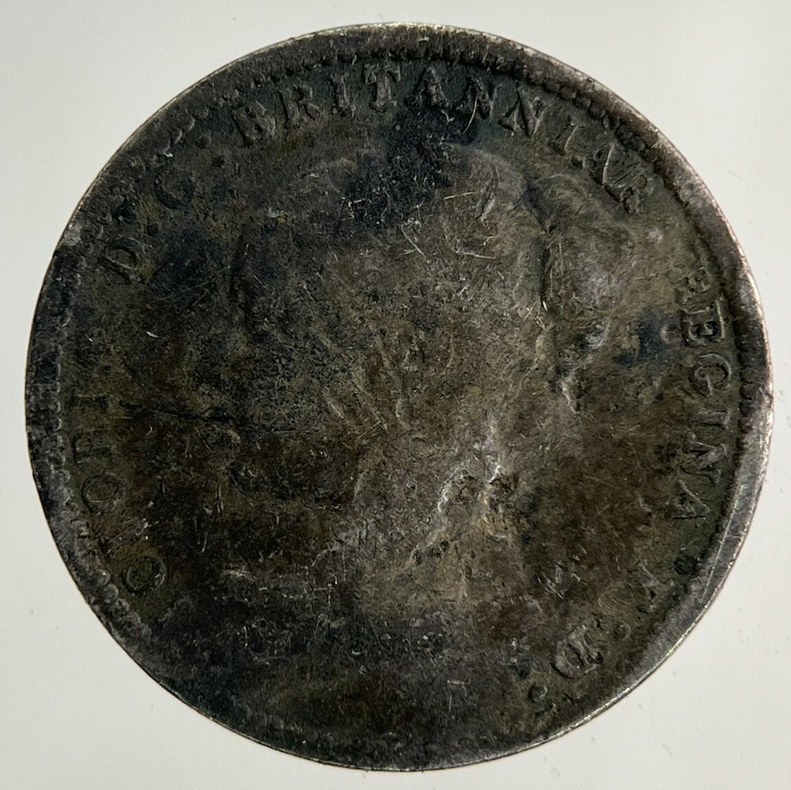 1885 Victoria Threepence Silver Coin | Collectable Grade