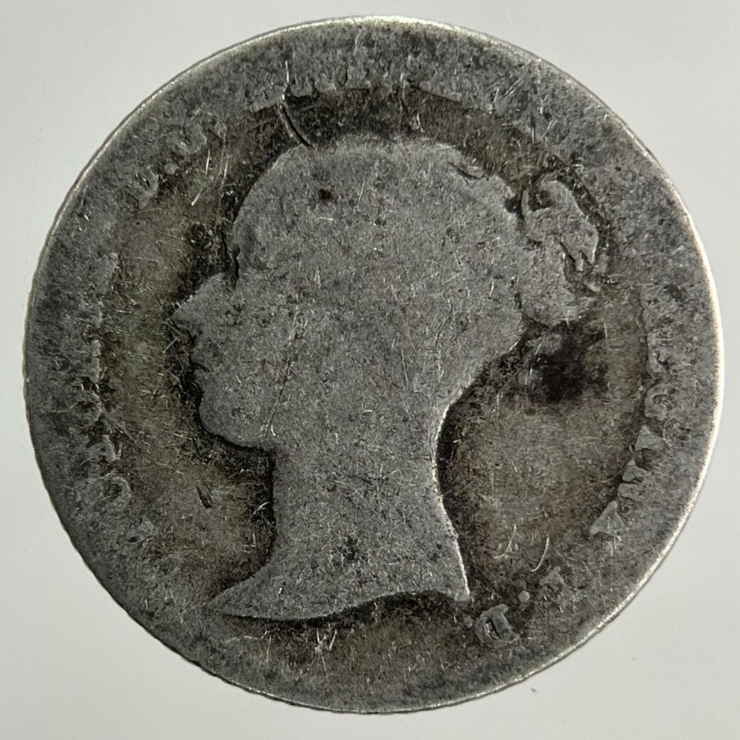 1855 Victoria Groat Four-Pence Silver Coin | Collectable Grade