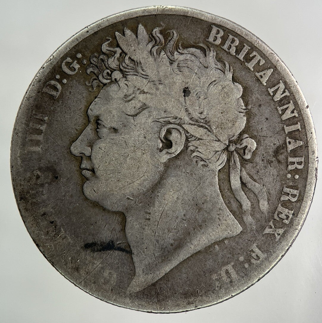 1821 George IV Half-Crown Silver Coin | Fine Collectable Grade