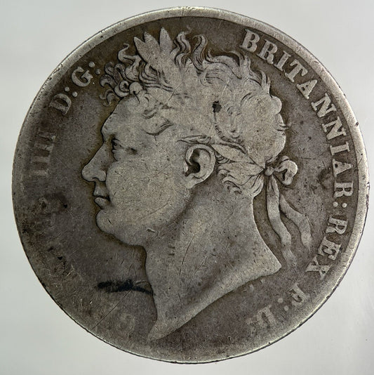 1821 George IV Half-Crown Silver Coin | Fine Collectable Grade