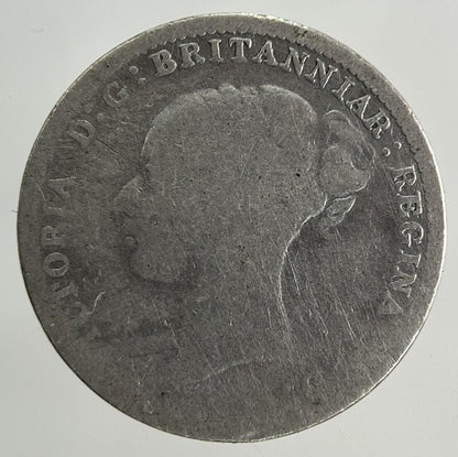 1885 Victoria Threepence Silver Coin | Collectable Grade