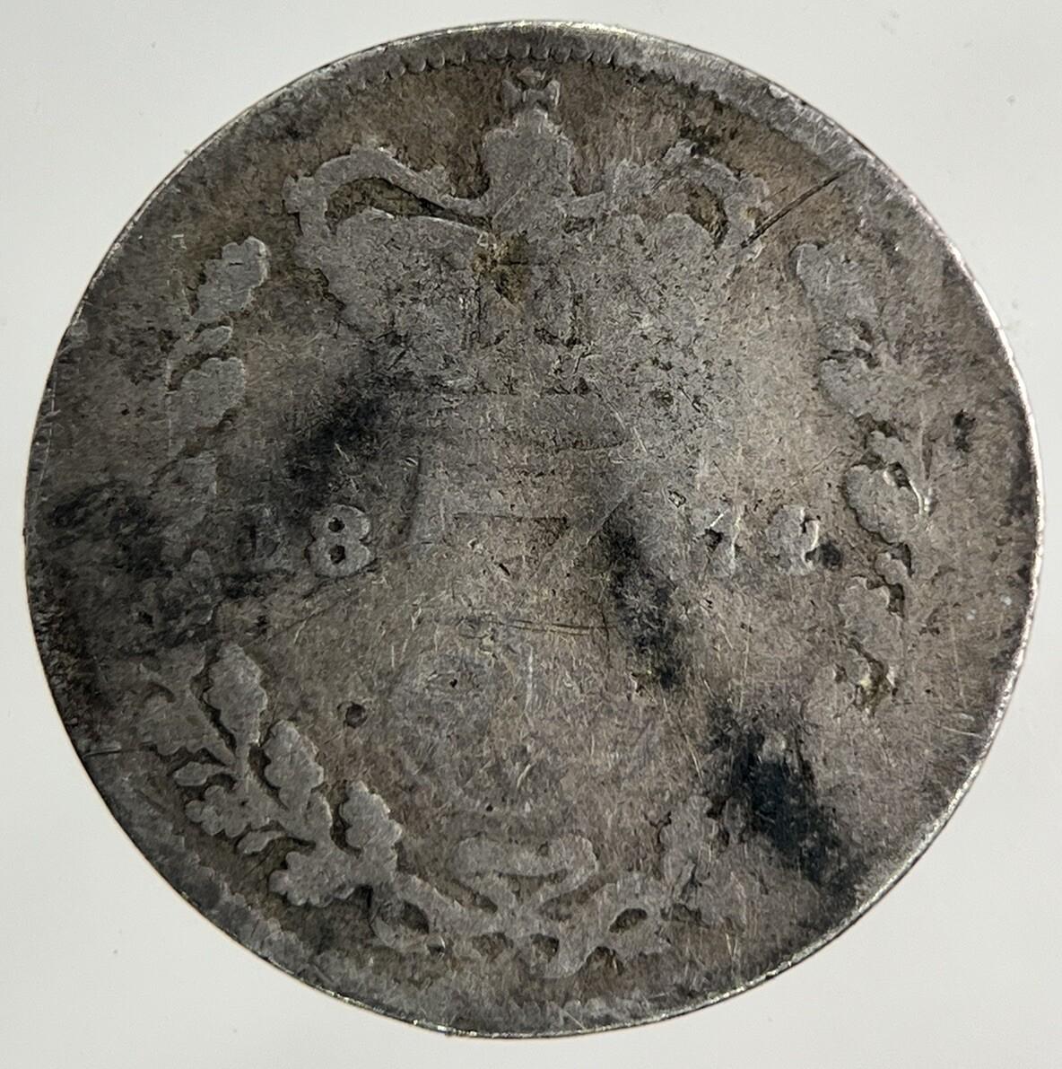 1874 Victoria Threepence Silver Coin | Collectable Grade