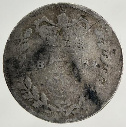 1874 Victoria Threepence Silver Coin | Collectable Grade