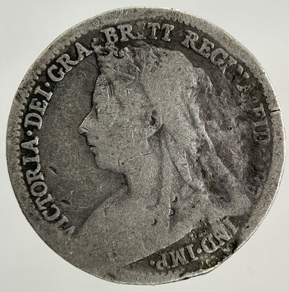 1900 Victoria Threepence Silver Coin | Collectable Grade