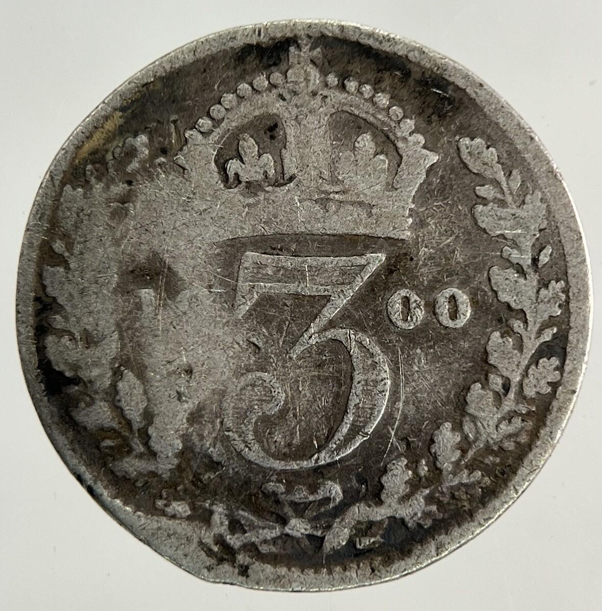 1900 Victoria Threepence Silver Coin | Collectable Grade