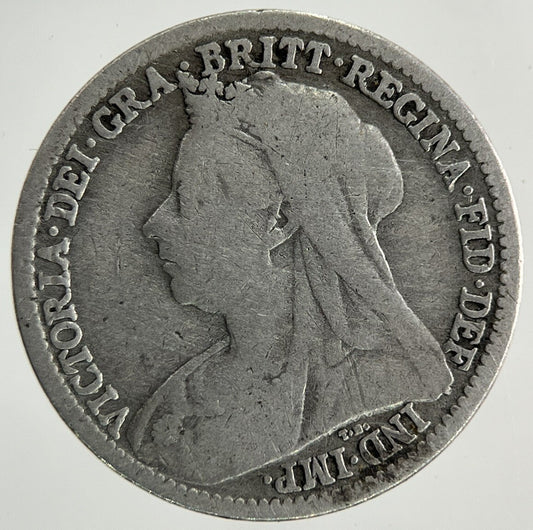 1899 Victoria Threepence Silver Coin | Collectable Grade