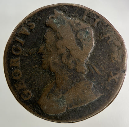 1739 George II 2nd Half-Penny Coin | Collectable Grade