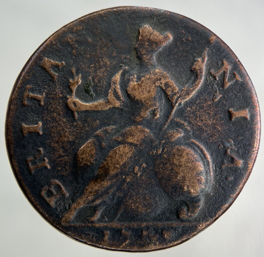 1731 George II 2nd Half-Penny Coin | Collectable Grade