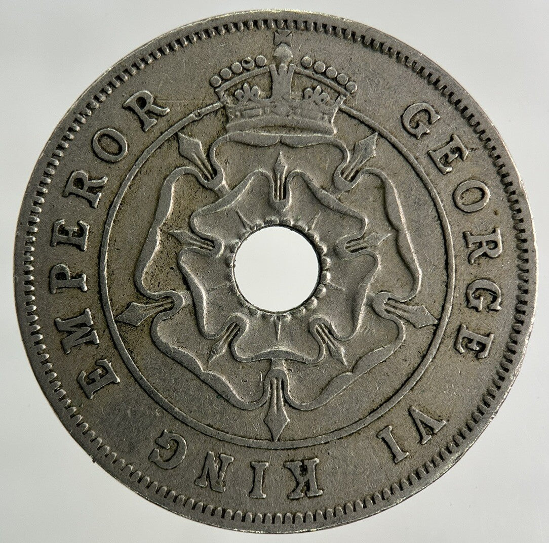 1940 Africa Rhodesia One Penny Coin | Fine Collectable Grade