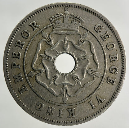 1940 Africa Rhodesia One Penny Coin | Fine Collectable Grade