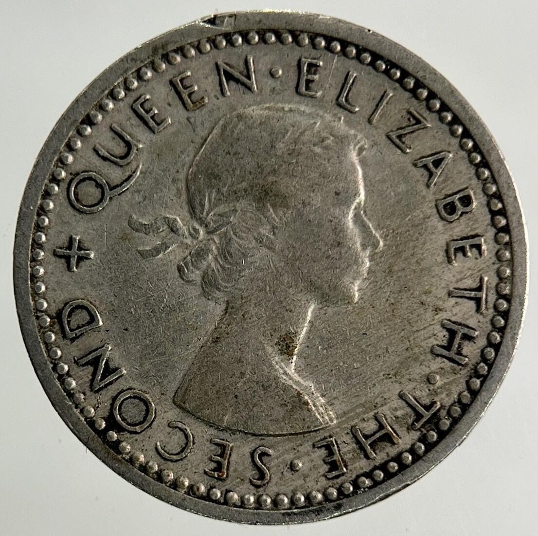 1964 Africa Rhodesia Threepence Coin | Fine Collectable Grade