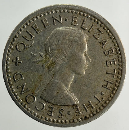 1956 Africa Rhodesia Threepence Coin | Fine Collectable Grade