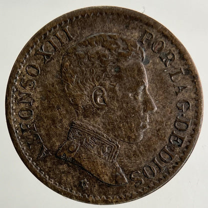 1906 Spain 1 Centimo Coin | Very High Grade