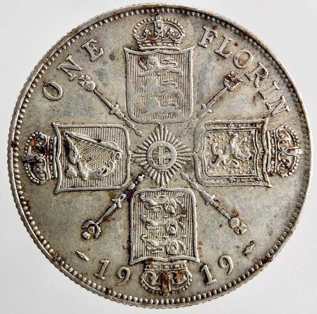 1919 George V Florin Silver Coin | Very High Grade