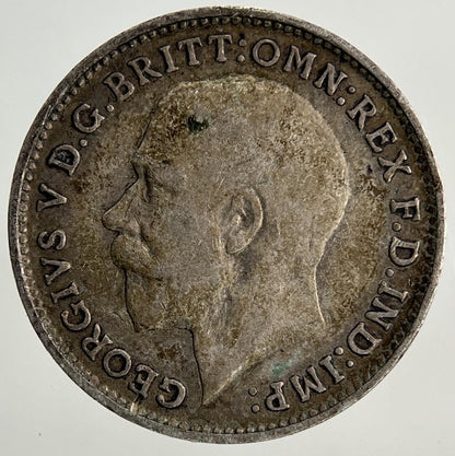 1919 George V Threepence Silver Coin | Fine Collectable Grade
