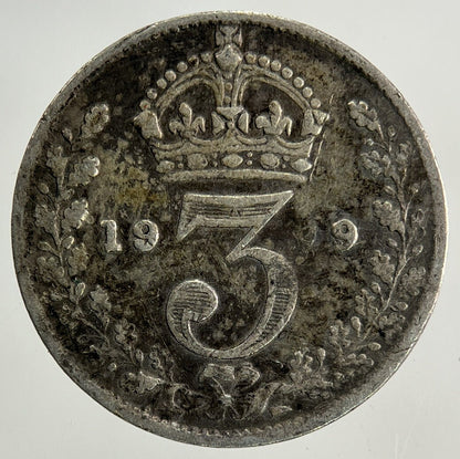 1919 George V Threepence Silver Coin | Fine Collectable Grade