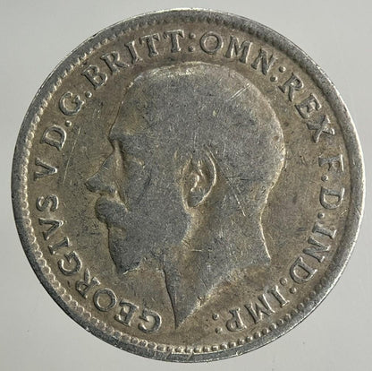 1917 George V Threepence Silver Coin | Fine Collectable Grade