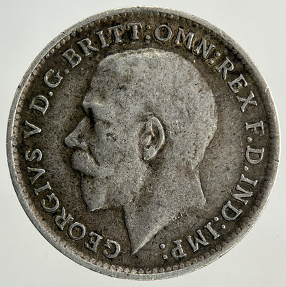 1917 George V Threepence Silver Coin | Fine Collectable Grade