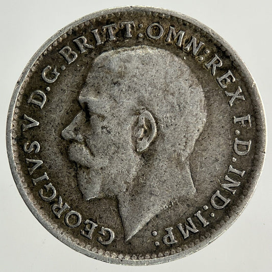 1917 George V Threepence Silver Coin | Fine Collectable Grade