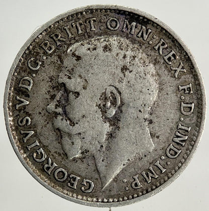 1918 George V Threepence Silver Coin | Fine Collectable Grade