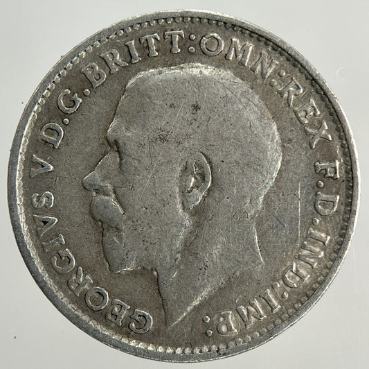 1918 George V Threepence Silver Coin | Fine Collectable Grade