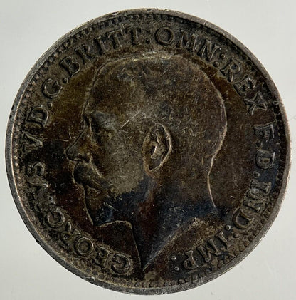 1916 George V Threepence Silver Coin | Fine Collectable Grade
