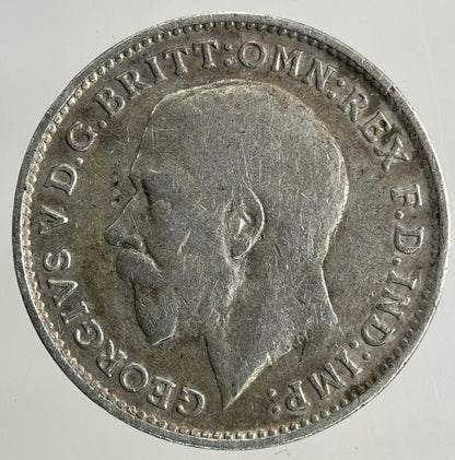 1919 George V Threepence Silver Coin | Fine Collectable Grade