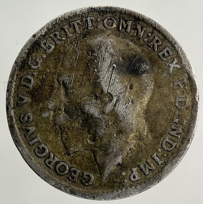 1916 George V Threepence Silver Coin | Fine Collectable Grade