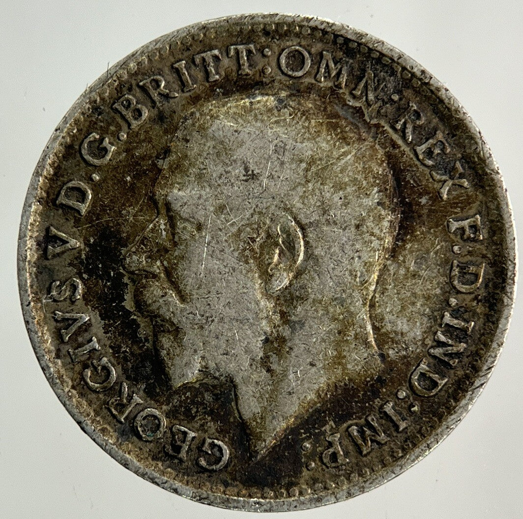 1916 George V Threepence Silver Coin | Fine Collectable Grade