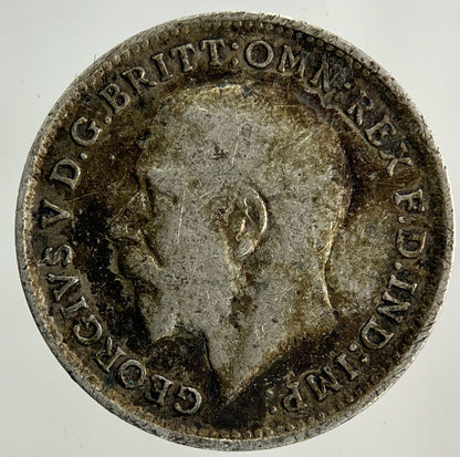 1916 George V Threepence Silver Coin | Fine Collectable Grade
