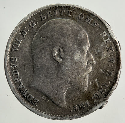 1902 Edward VII Threepence Silver Coin | Collectable Grade