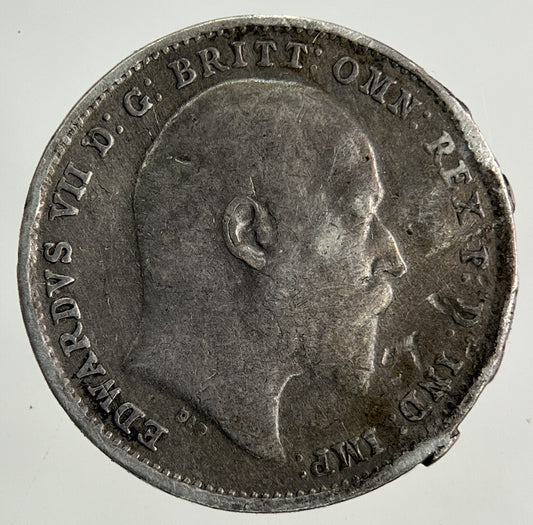 1902 Edward VII Threepence Silver Coin | Collectable Grade