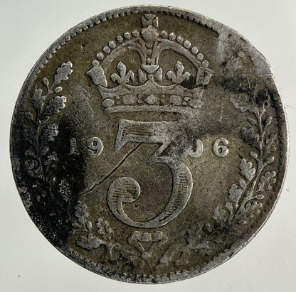 1906 Edward VII Threepence Silver Coin | Collectable Grade