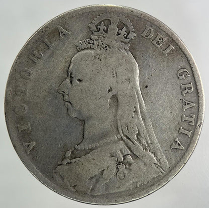 1892 Victoria Half-Crown Silver Coin | Collectable Grade