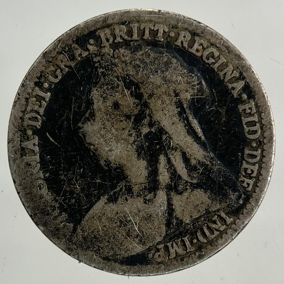 1900 Victoria Threepence Silver Coin | Collectable Grade