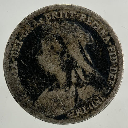 1900 Victoria Threepence Silver Coin | Collectable Grade