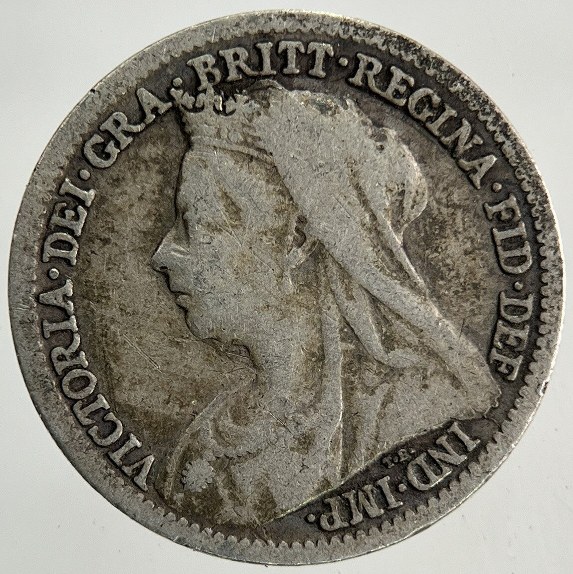 1899 Victoria Threepence Silver Coin | Collectable Grade