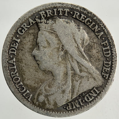 1899 Victoria Threepence Silver Coin | Collectable Grade