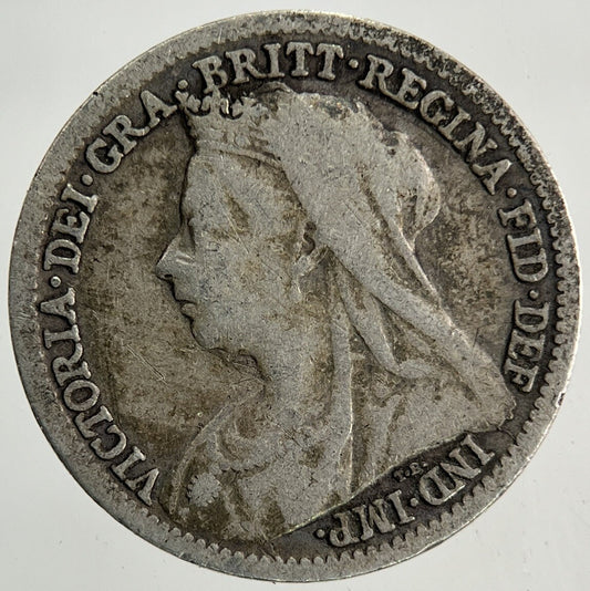 1899 Victoria Threepence Silver Coin | Collectable Grade