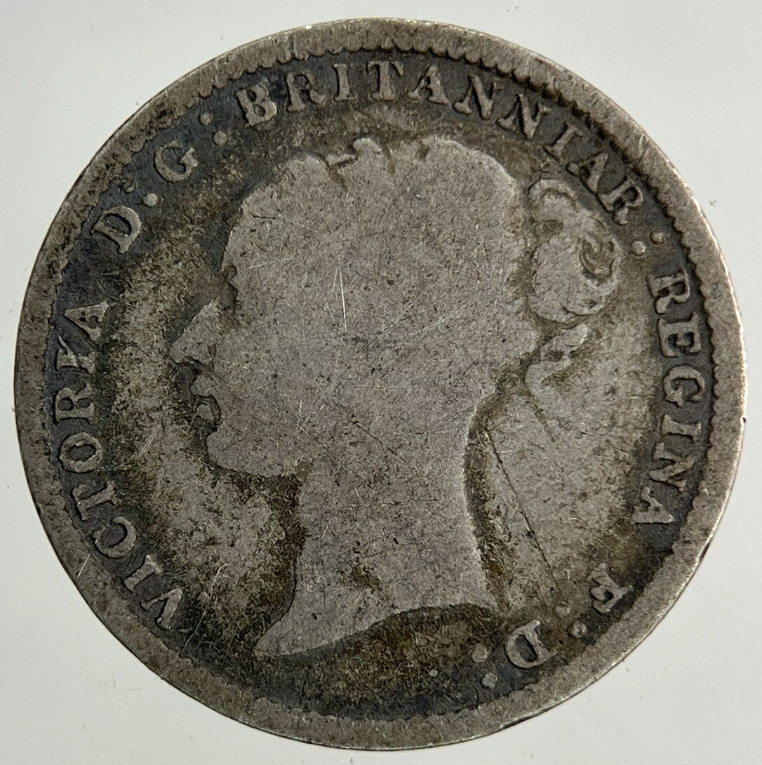 1881 Victoria Threepence Silver Coin | Collectable Grade