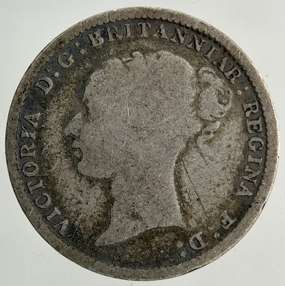 1881 Victoria Threepence Silver Coin | Collectable Grade