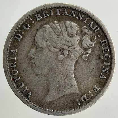 1883 Victoria Threepence Silver Coin | Very High Grade