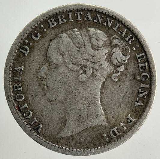 1883 Victoria Threepence Silver Coin | Very High Grade