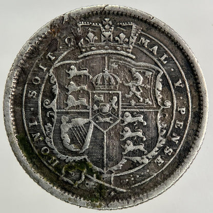 1817 George III 3rd One Shilling Silver Coin | Very High Grade