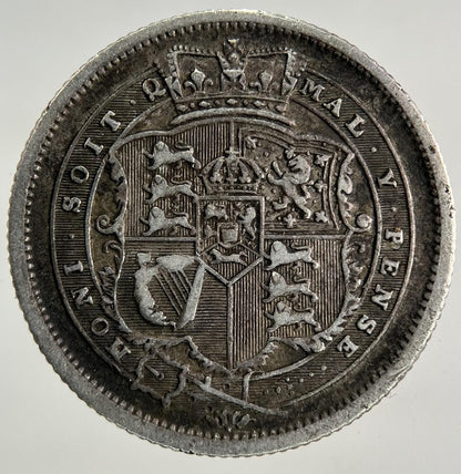 1816 George III 3rd One Shilling Silver Coin | Very High Grade