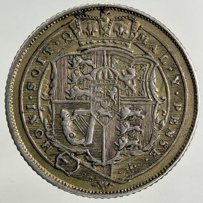 1819 George III 3rd Sixpence Silver Coin | Very High Grade