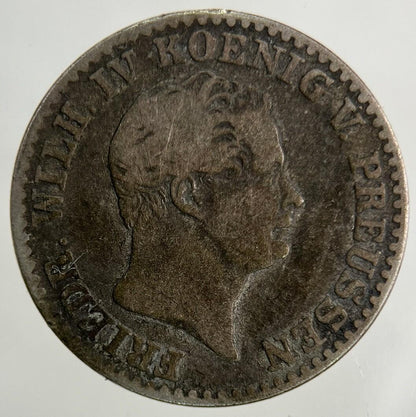 1849 Germany German States 2 1/2 Groschen Silver Coin | Collectable Grade