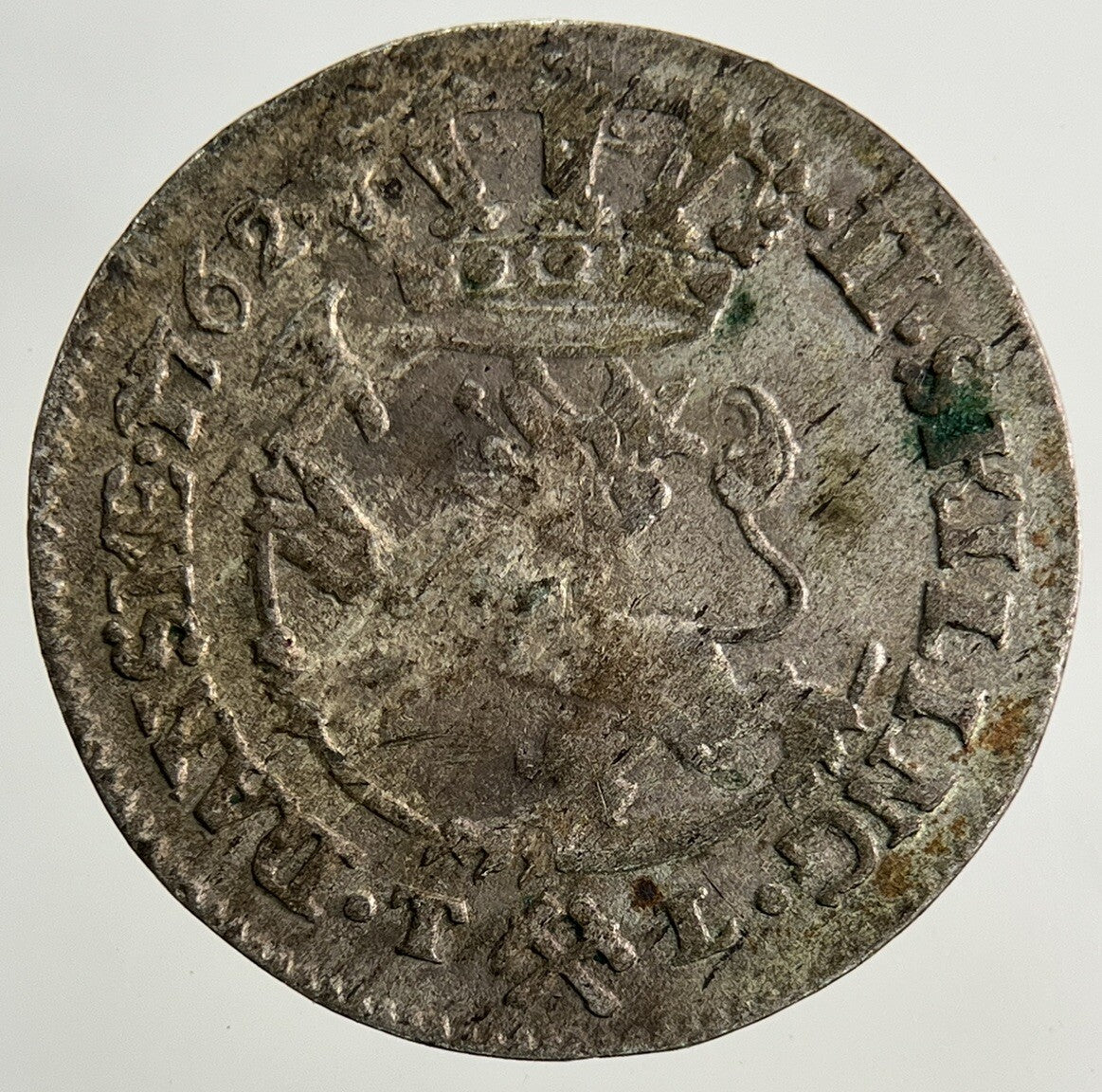 1762 Norway 2 Skillings Silver Coin | Fine Collectable Grade