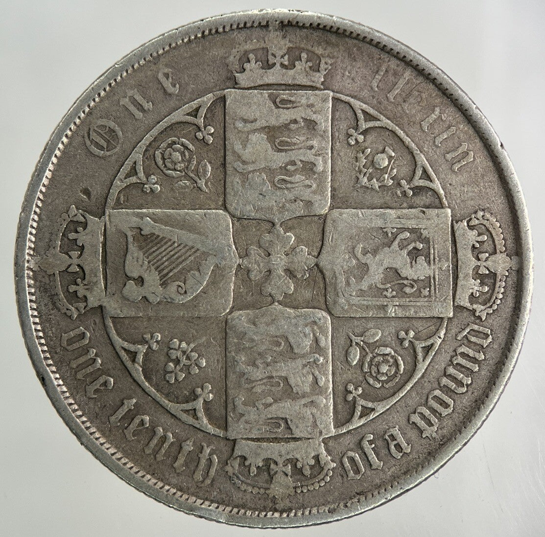 British Victoria Florin Silver Coin | Collectable Grade